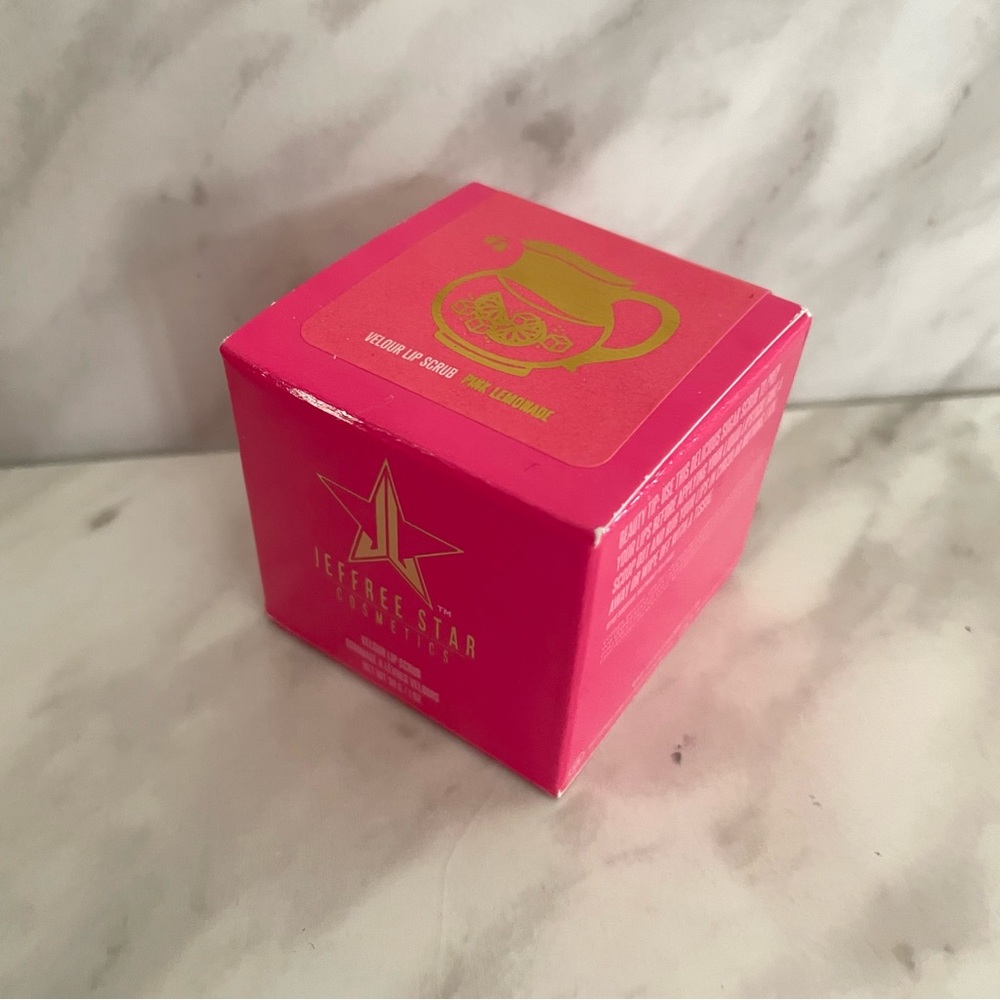NEW! Jeffree Star Cosmetics Velour Lip Scrub in Pink Lemonade